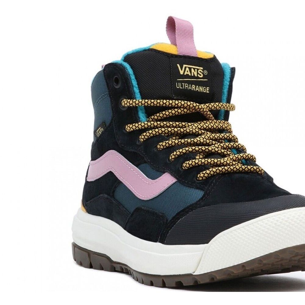 Vans UltraRange Exo Hi MTE Pop Color Teal Pink Hiking Boots 5.5 Women4.0Men Uni - Picture 4 of 16